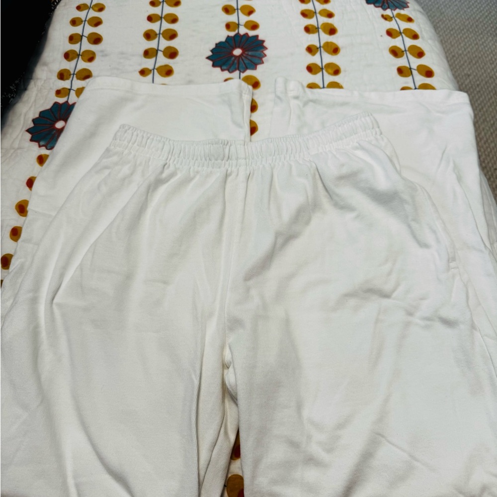 Brandy Melville Cream Lounge Pants